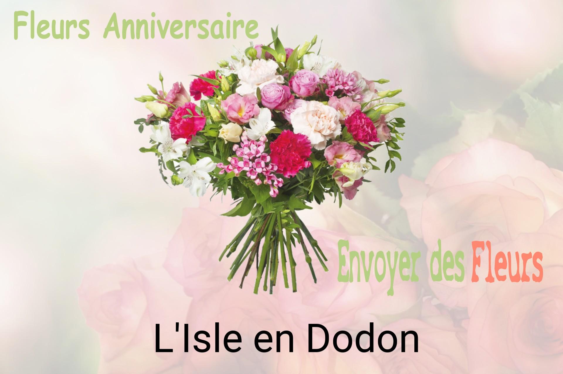 Bouquet de fleurs d’anniversaire livré à L'Isle-en-Dodon