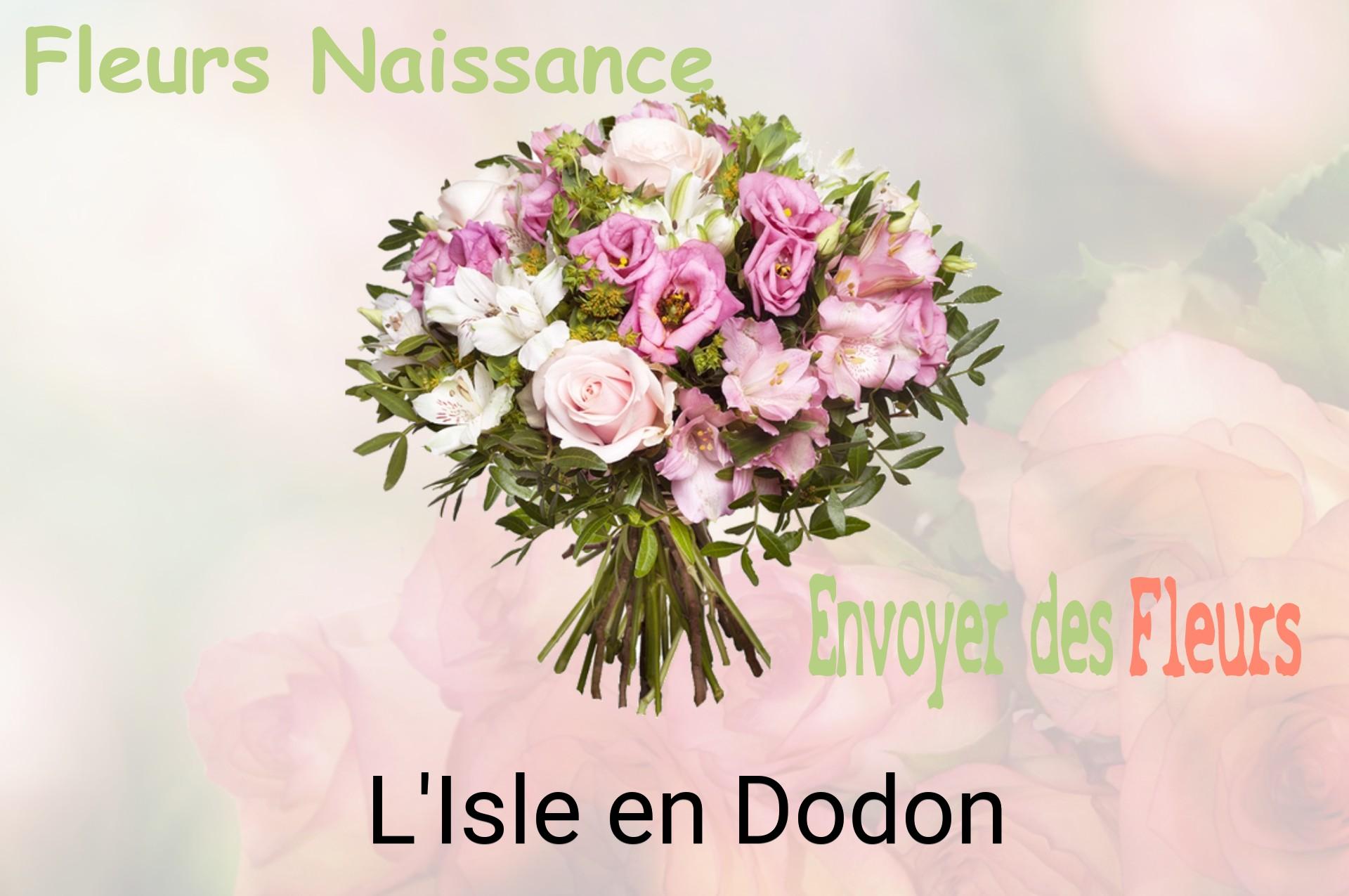 Bouquet de fleurs de naissance livré à L'Isle-en-Dodon